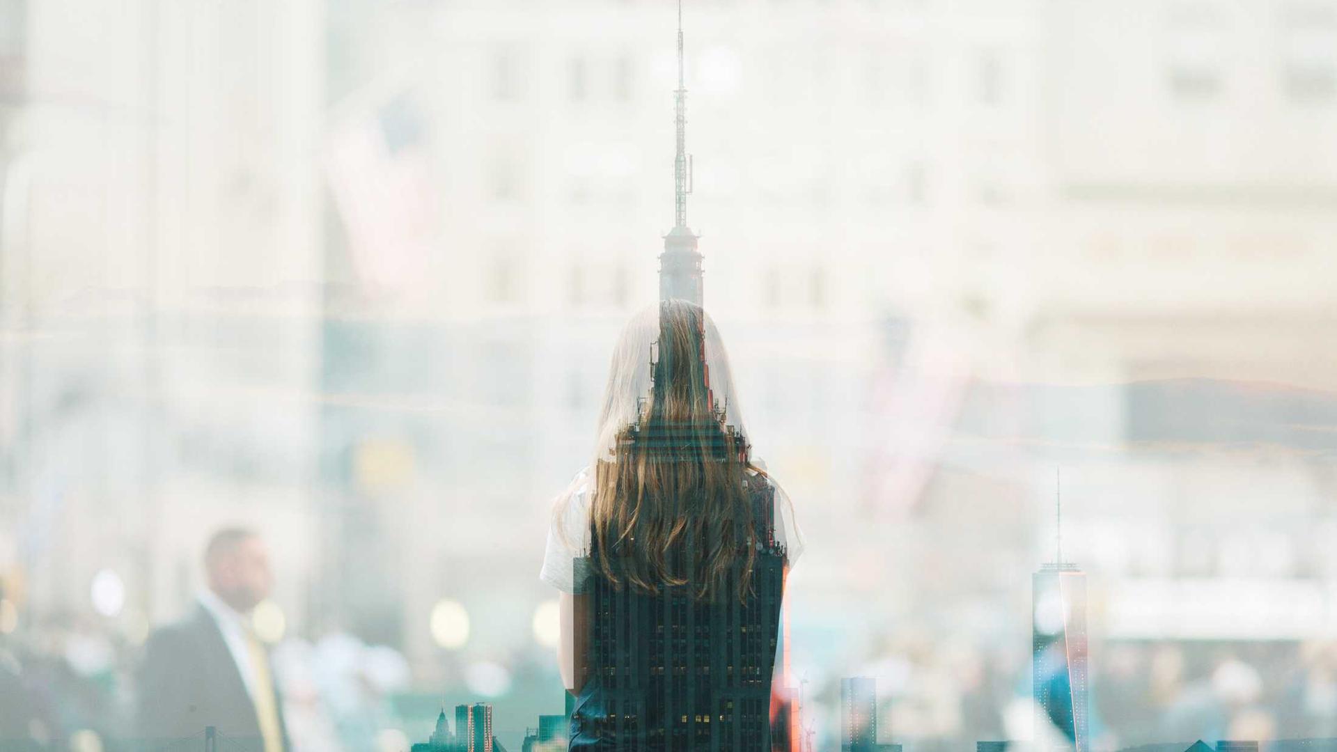 Architecture verticale dans une atmosphère douce